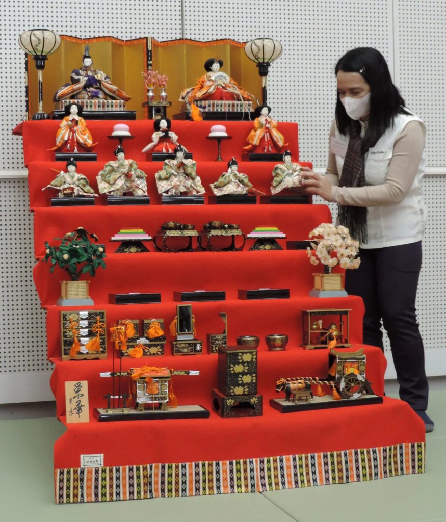 Hina doll display